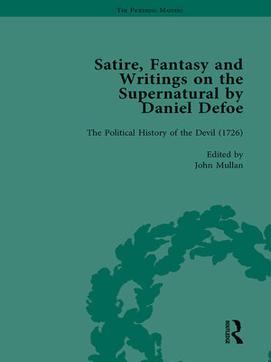 cover image of Satire, Fantasy and Writings on the Supernatural by Daniel Defoe, Part II vol 6